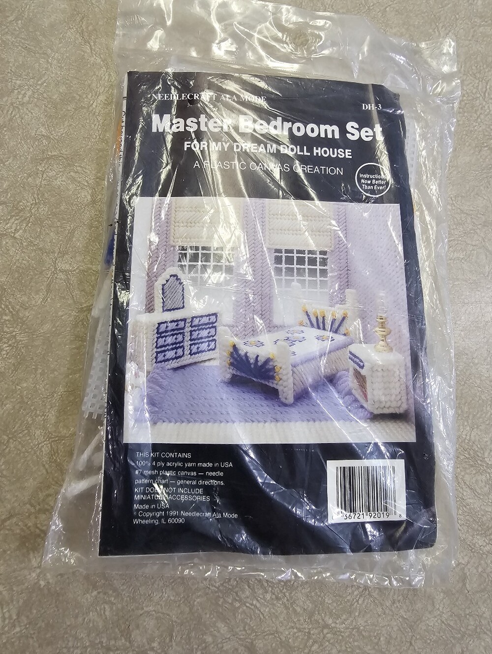 Plastic Canvas Master Bedroom Kit